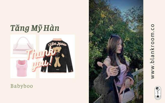CÙNG SHOPPING VỚI TĂNG MỸ HÀN TẠI BLANKROOM AUTHENTIC - Blank Room