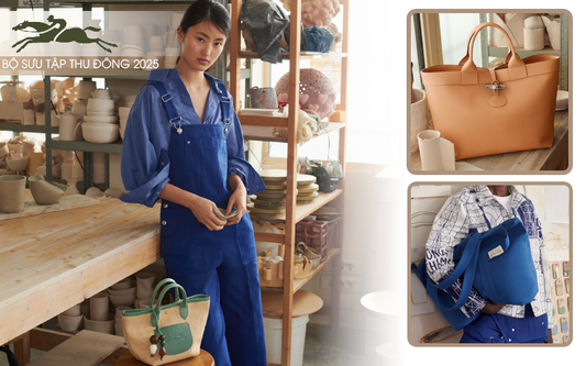 BST Longchamp Thu Đông 2025 - Giao Thoa Gốm Và Thời Trang