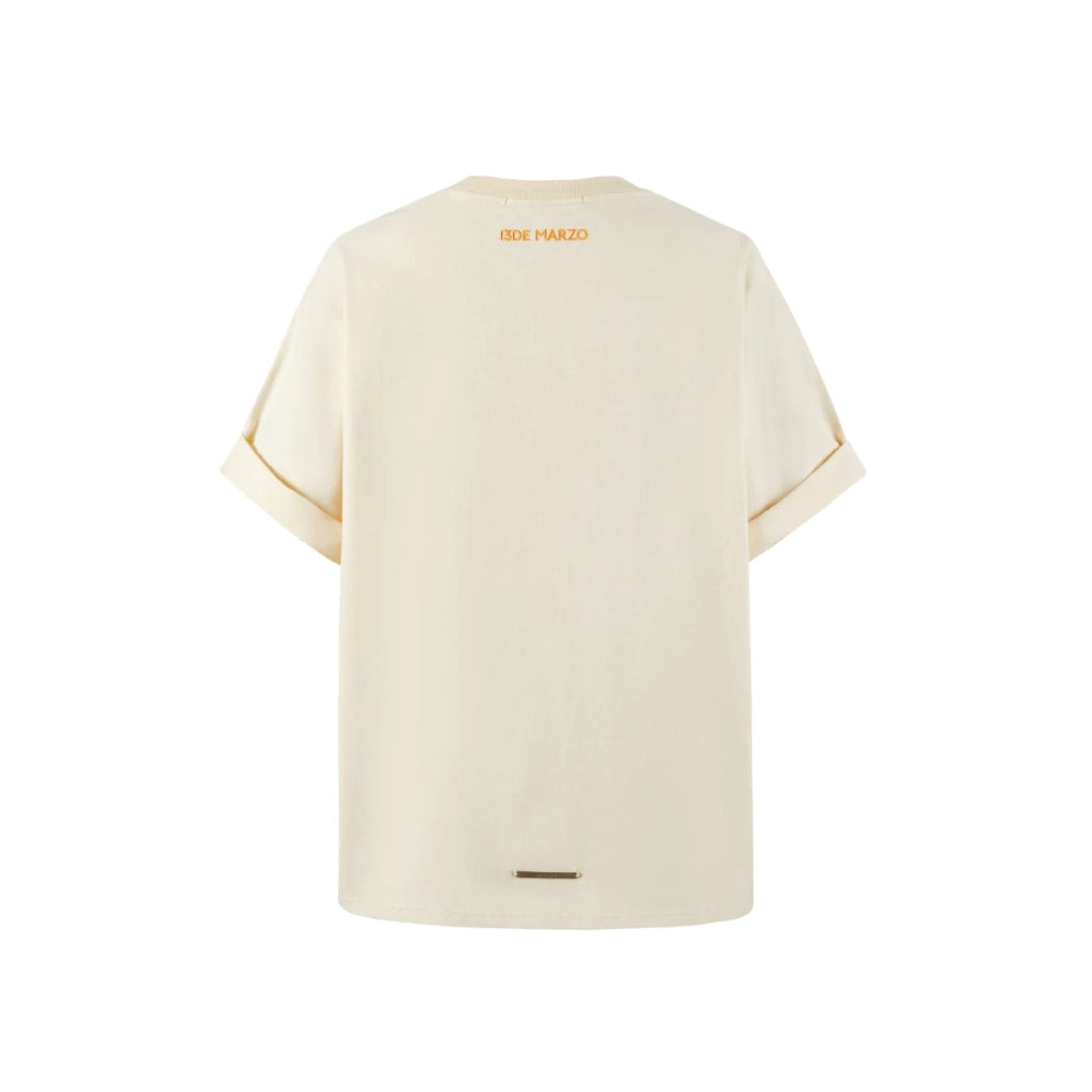 13DE MARZO T-SHIRT BALLOON BEIGE BLANKROOM