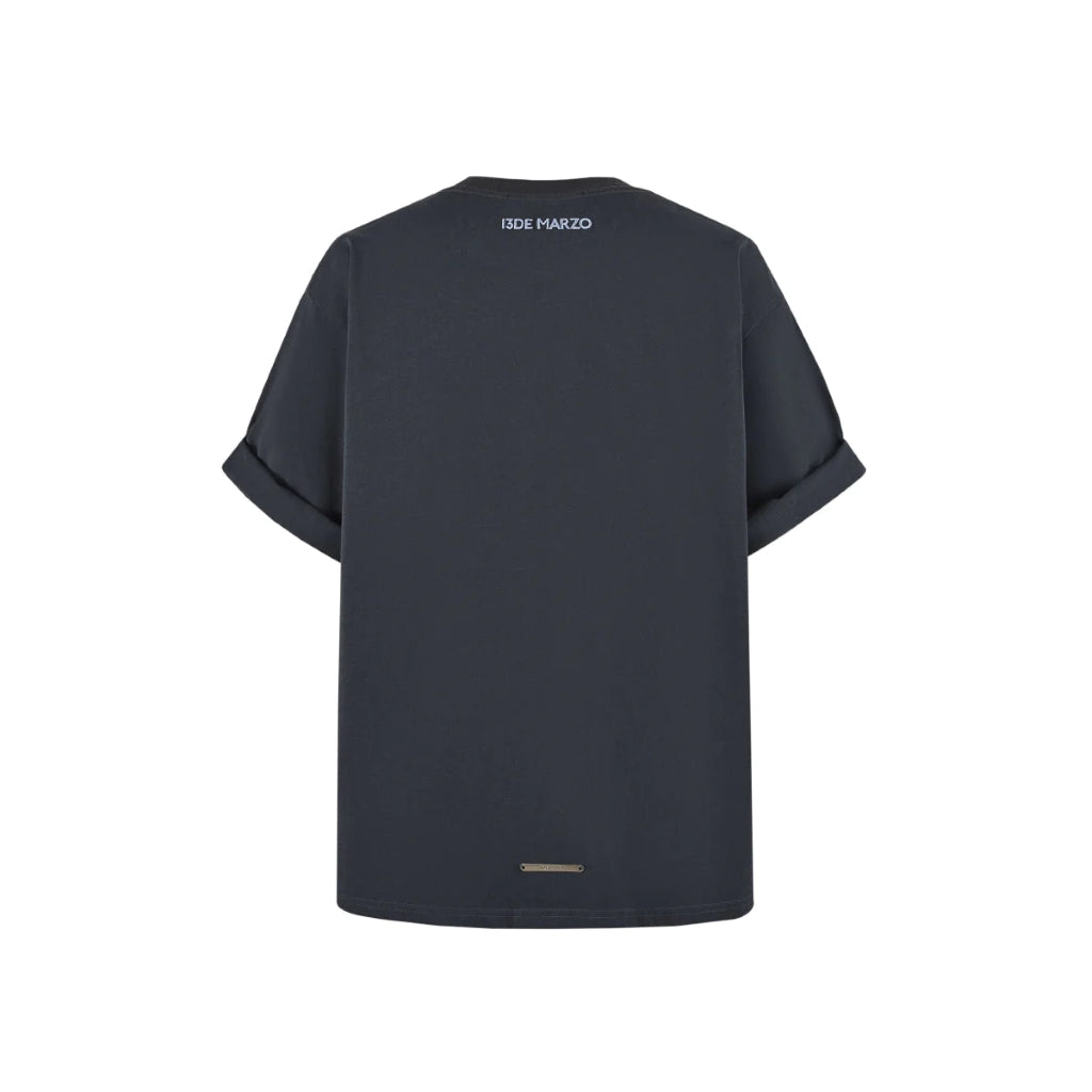 13DE MARZO T-SHIRT BALLOON BLACK BLANKROOM