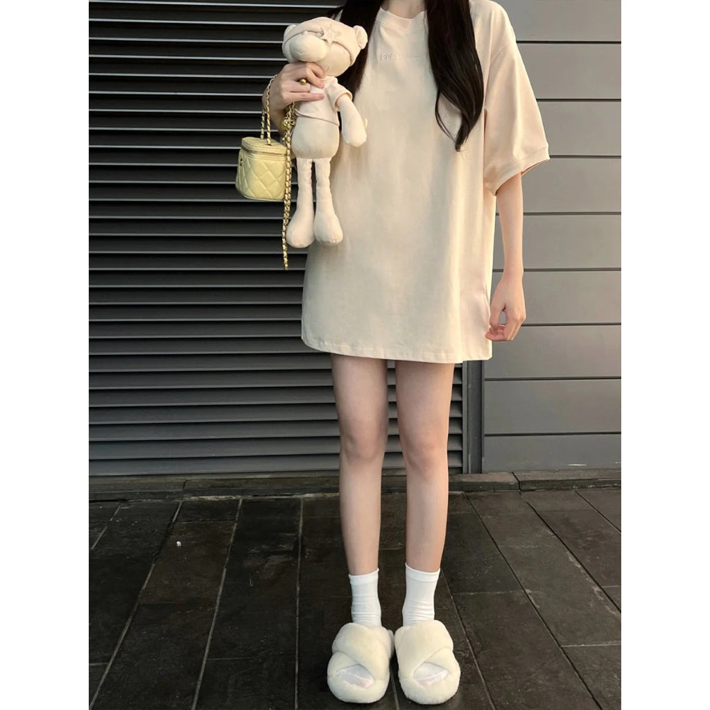 13DE MARZO T-SHIRT EMBOSSMENT BEIGE BLANKROOM