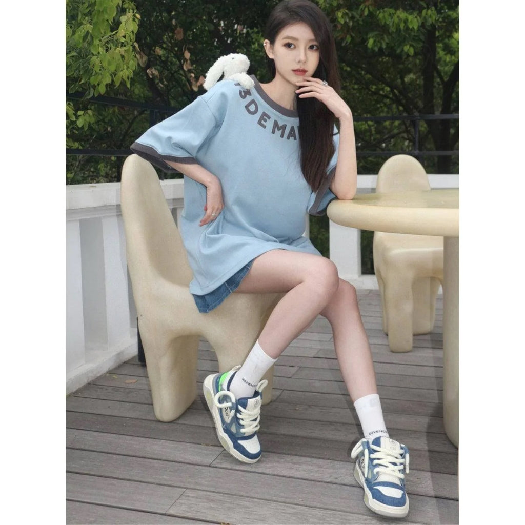 13DE MARZO T-SHIRT ROUNECK BLUE BLANKROOM