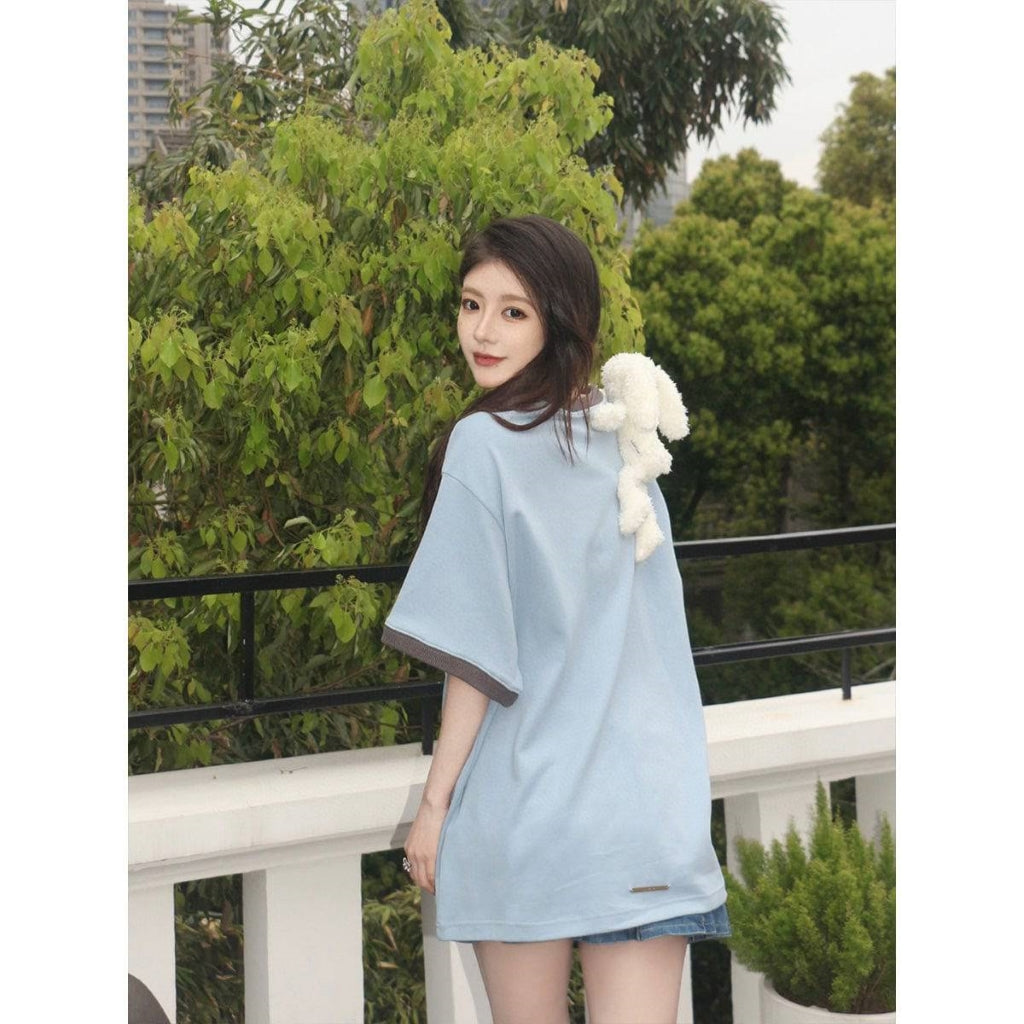 13DE MARZO T-SHIRT ROUNECK BLUE BLANKROOM
