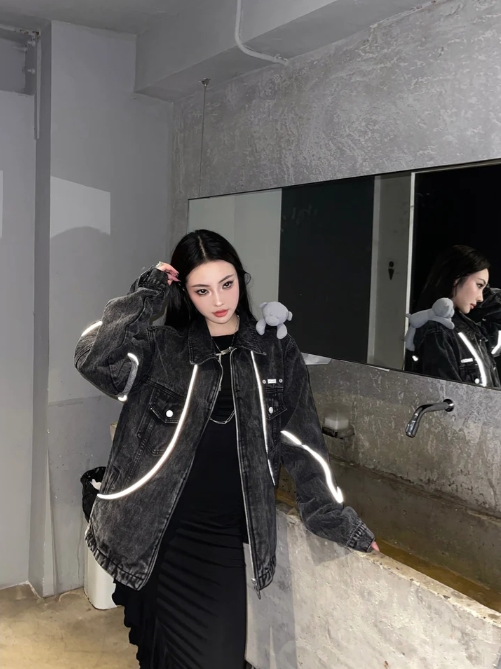 13De Marzo Jacket Denim Black BlankRoom