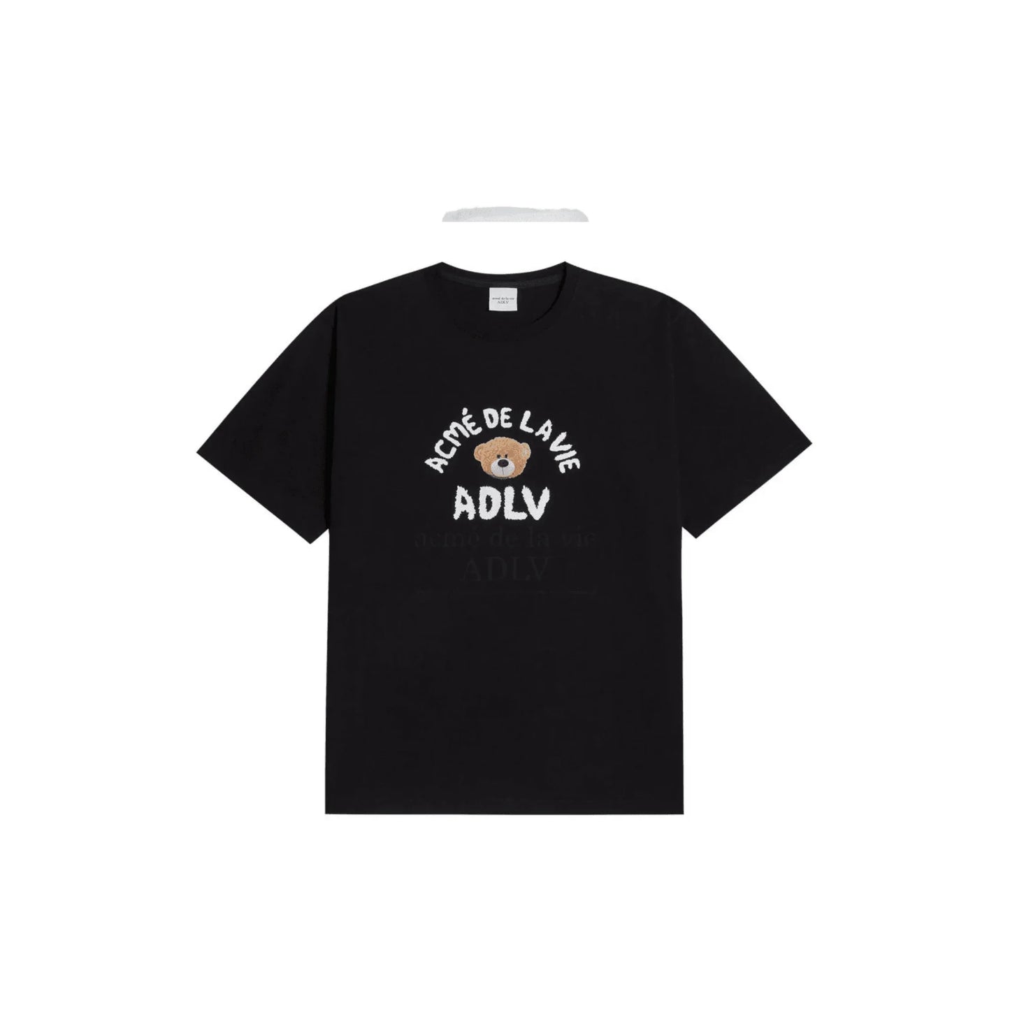 ADLV TEDDY BEAR (BEAR DOLL) SHORT SLEEVE T-SHIRT BLACK - Blank Room