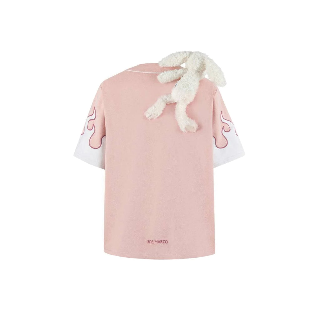 13De Marzo Shirt Flame Pink BlankRoom