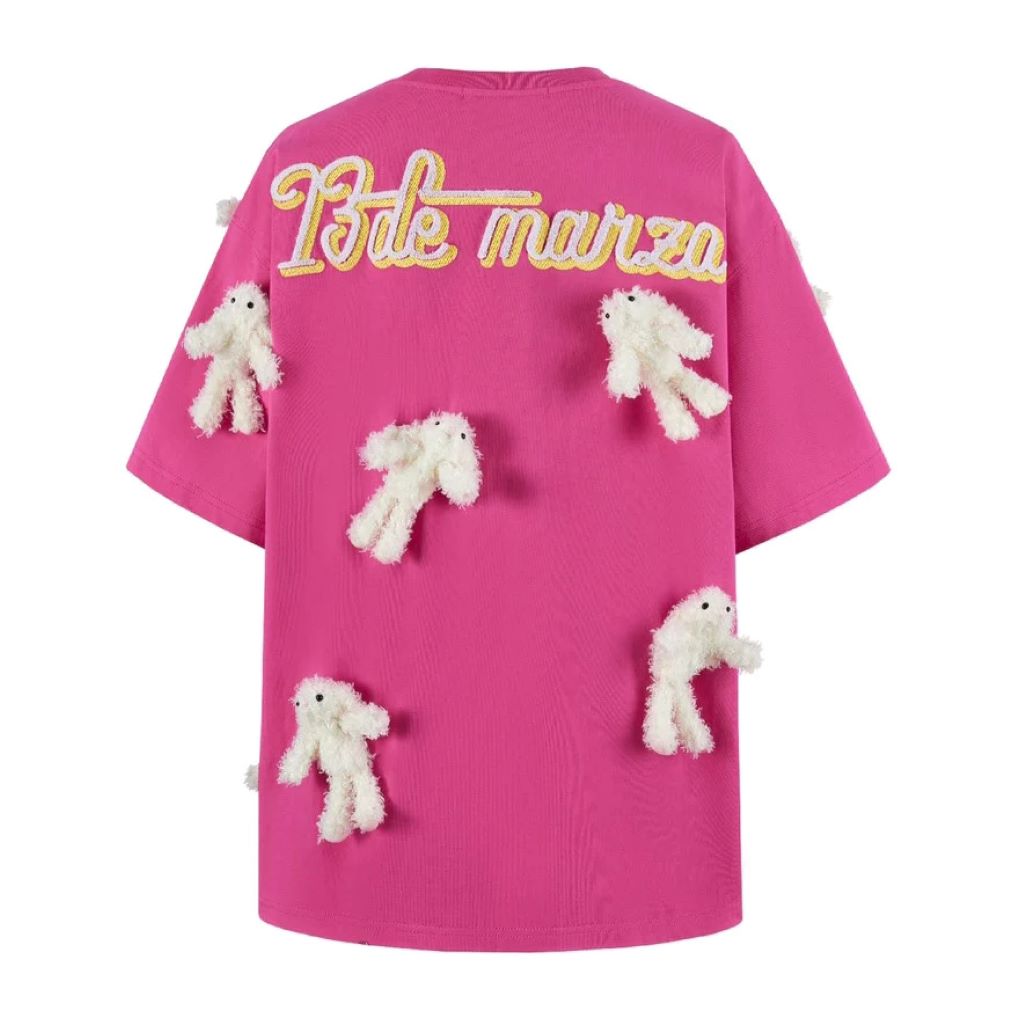 13De Marzo T-Shirt Doozo Pink BlankRoom