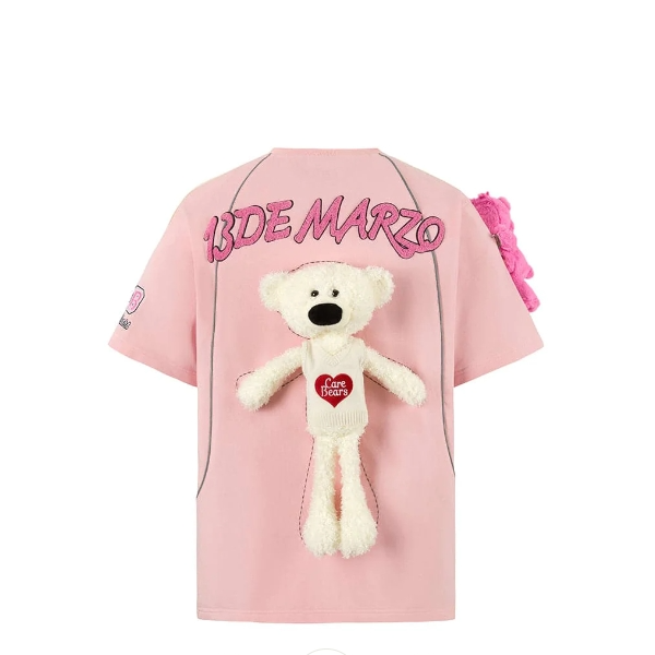 13De Marzo T-Shirt Hug Squad Pink BlankRoom