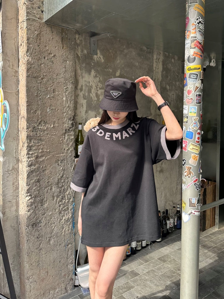 13DE MARZO T-SHIRT ROUND NECK BLACK BLANKROOM
