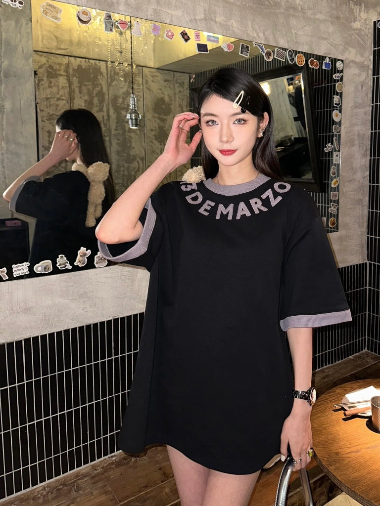 13DE MARZO T-SHIRT ROUND NECK BLACK BLANKROOM