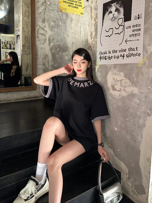 13DE MARZO T-SHIRT ROUND NECK BLACK BLANKROOM