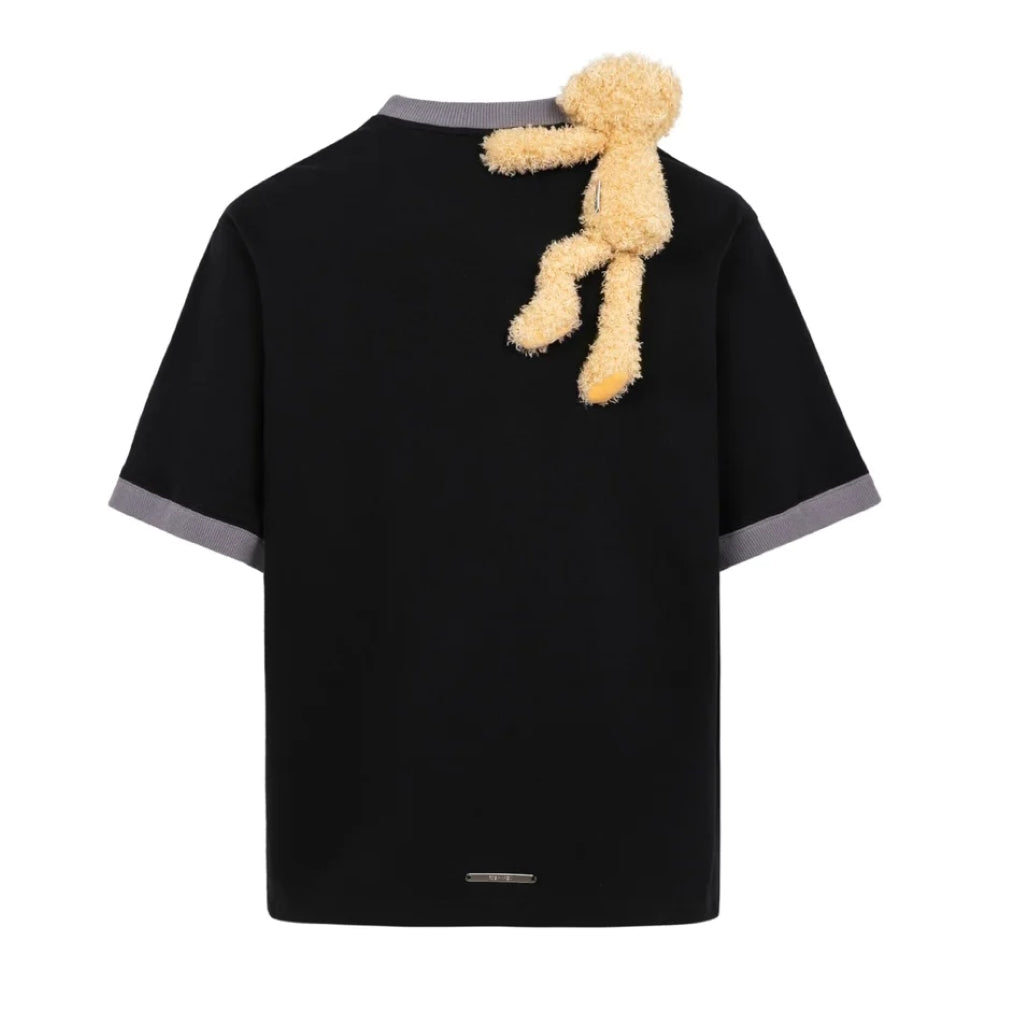 13DE MARZO T-SHIRT ROUND NECK BLACK BLANKROOM