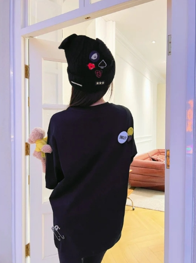 13DE MARZO T-SHIRT SMILEY BLACK BlankRoom