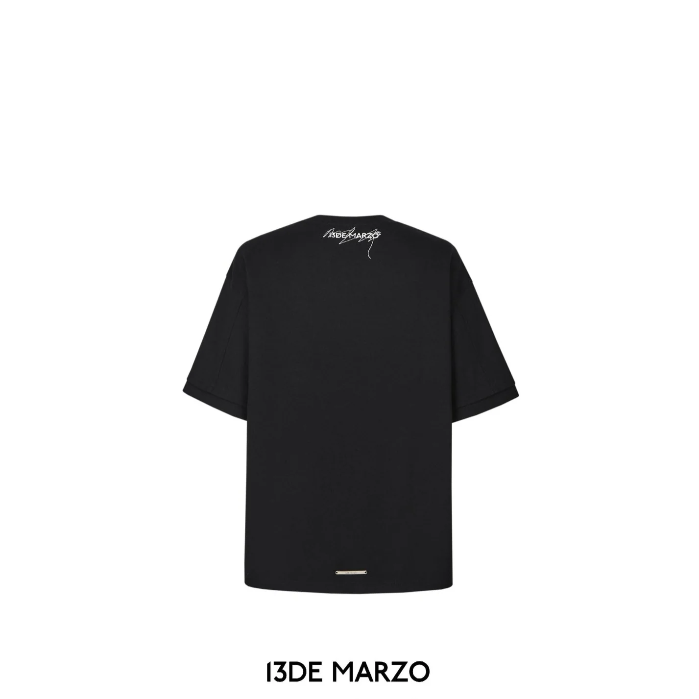Áo thun T-Shirt 13De Marzo Maze Suture Logo Tee Black