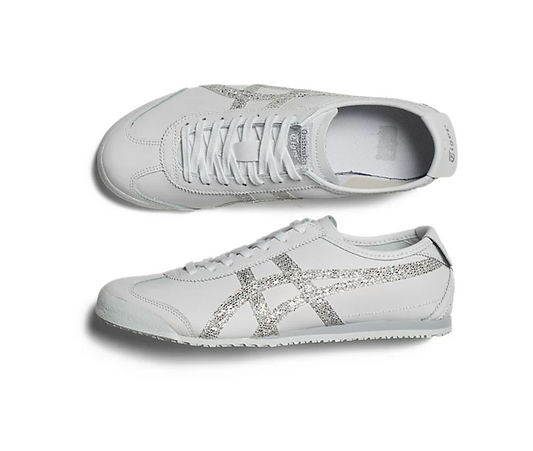 onitsuka tiger sneakers mexico 66 shoes white pure silver 1183B415-100