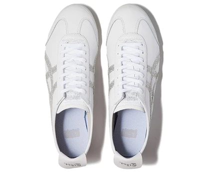 giày onitsuka tiger sneakers mexico 66 shoes white pure silver 1183B415-100