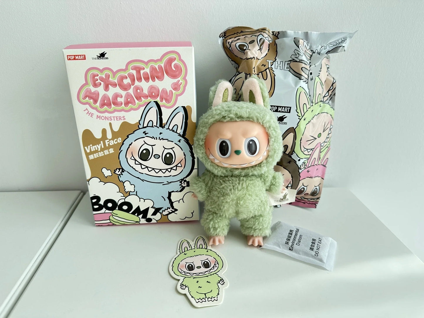 POP MART X LABUBU (V1) GREEN GRAPE