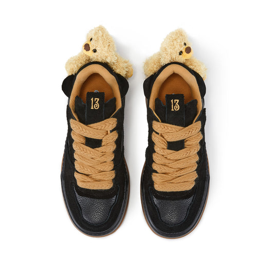 13DE MARZO DOOZOO LOGO SNEAKER BLACK BLANK ROOM