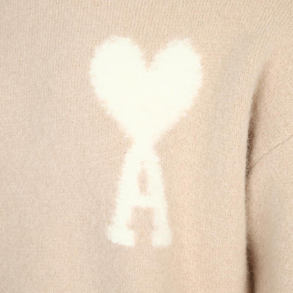Ami De Coeur Brushed Alpaca Large Logo Sweater BlankRoom
