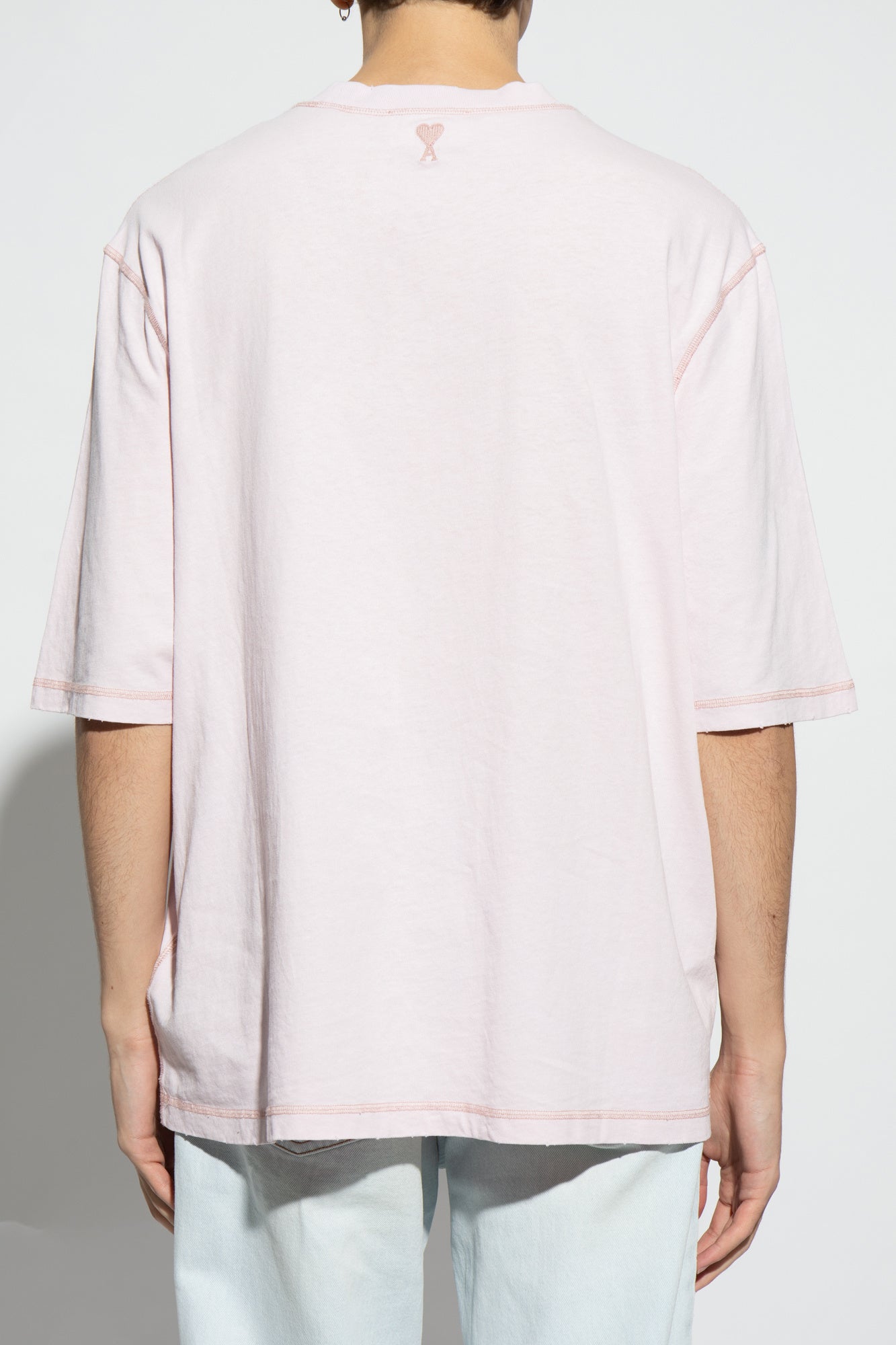 Ami Fade Out Pink Oversize T-Shirt