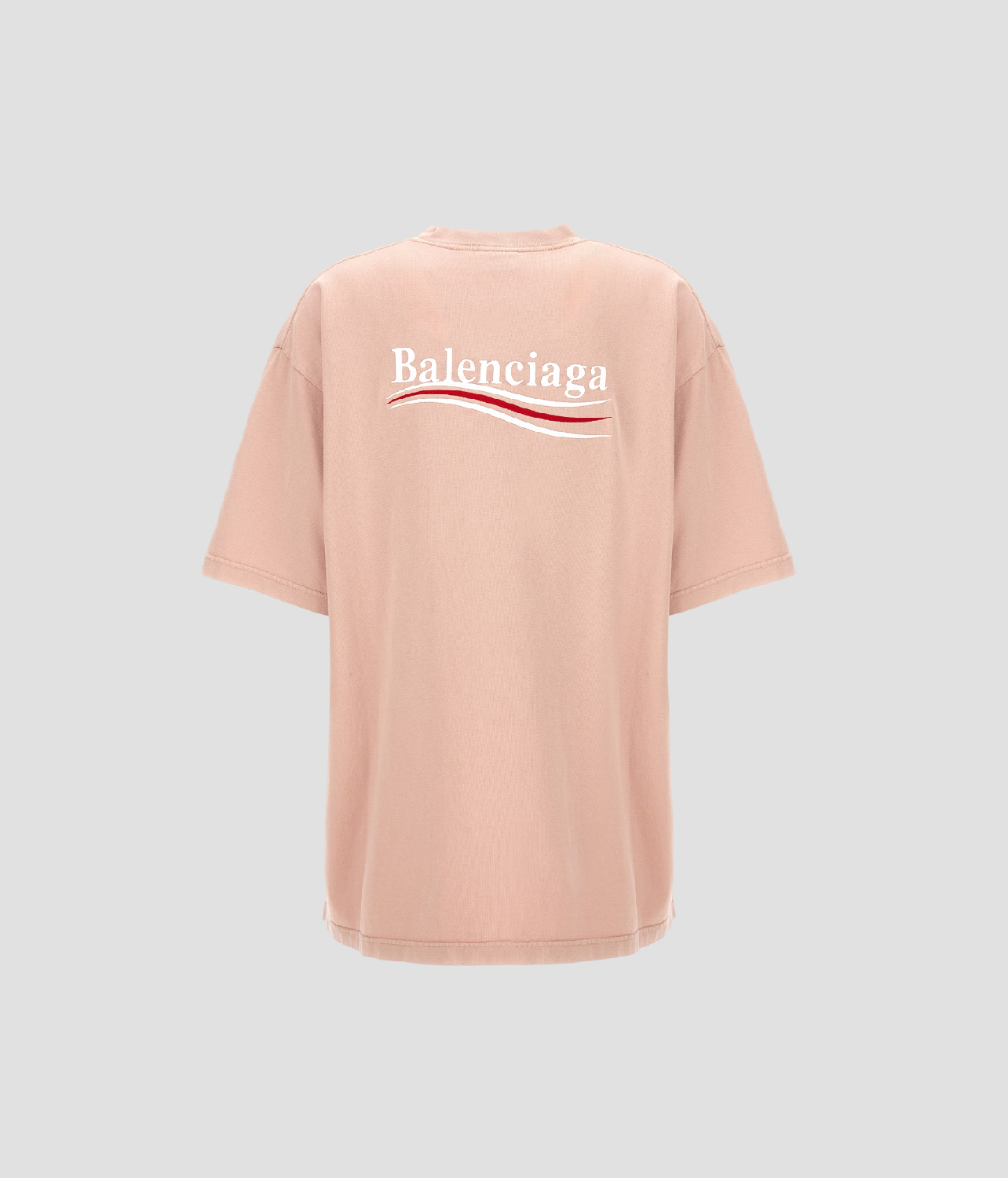 BALENCIAGA WAVE T-SHIRT PINK 641655TKVJ11764