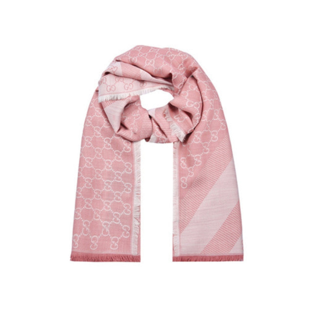khăn vuông GUCCI SCARF PINK hàng hiệu chính hãng Authentic 281942 3G704 6978