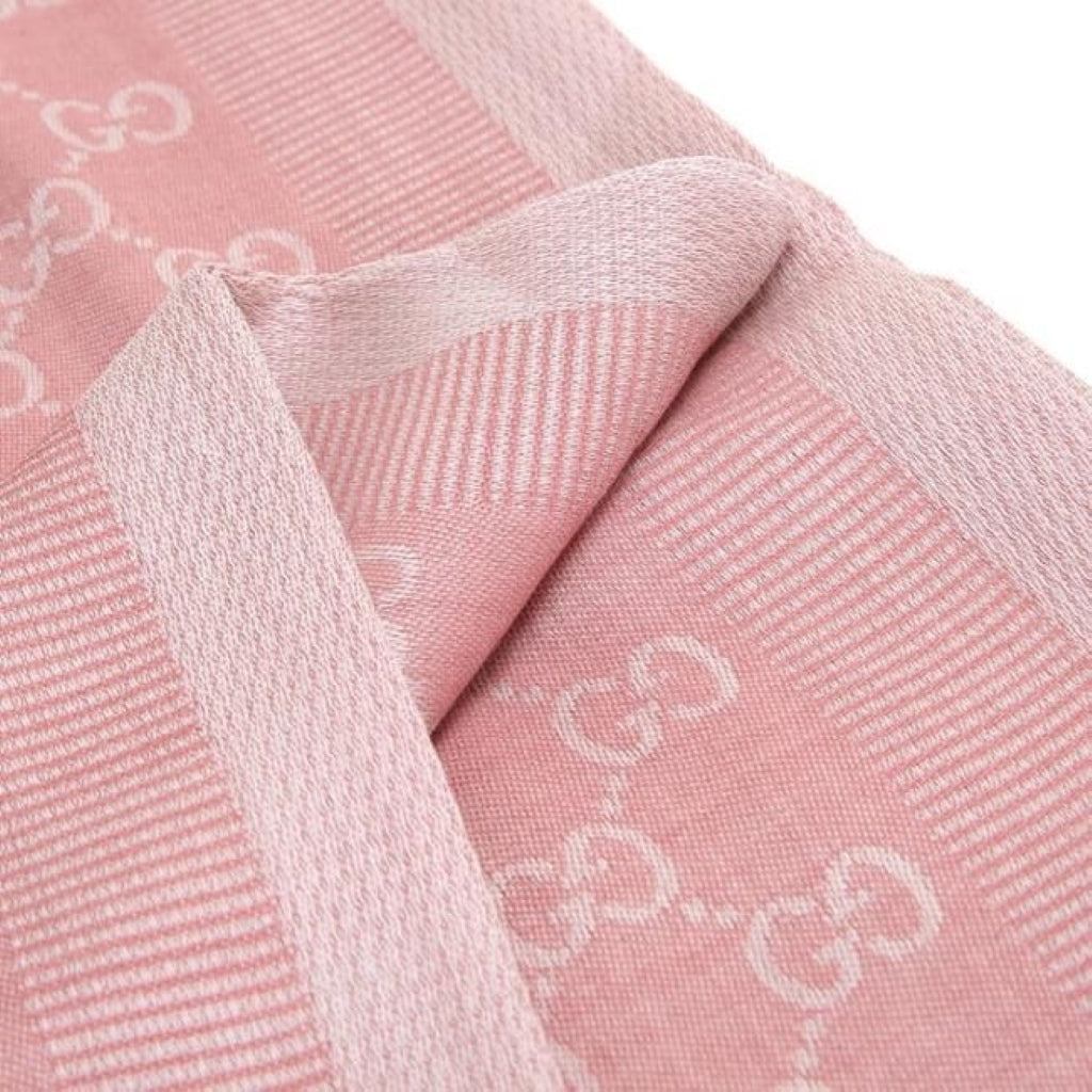 khăn vuông GUCCI SCARF PINK hàng hiệu chính hãng Authentic 281942 3G704 6978