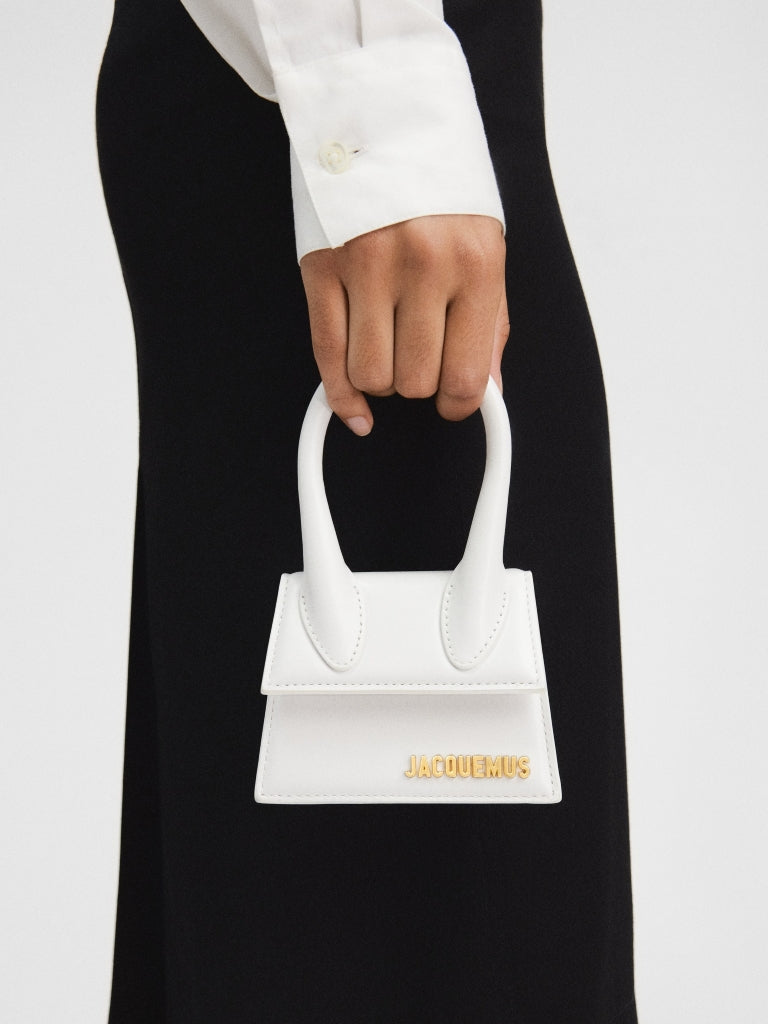 JACQUEMUS BAG LE CHIQUITO CLASSIQUES WHITE BlankRoom