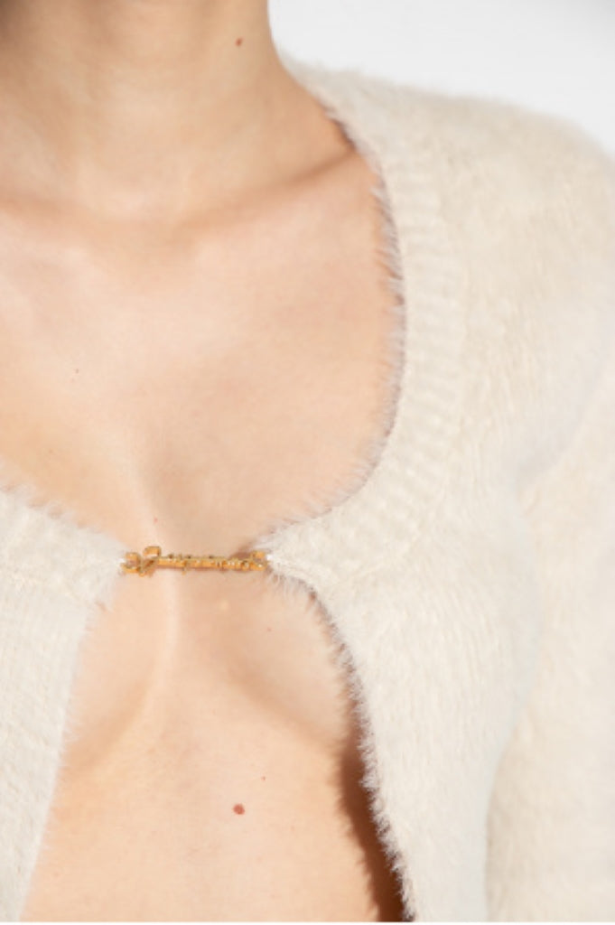 JACQUEMUS LA MAILLE NEVE MANCHES LONGUES OFF-WHITE BlankRoom