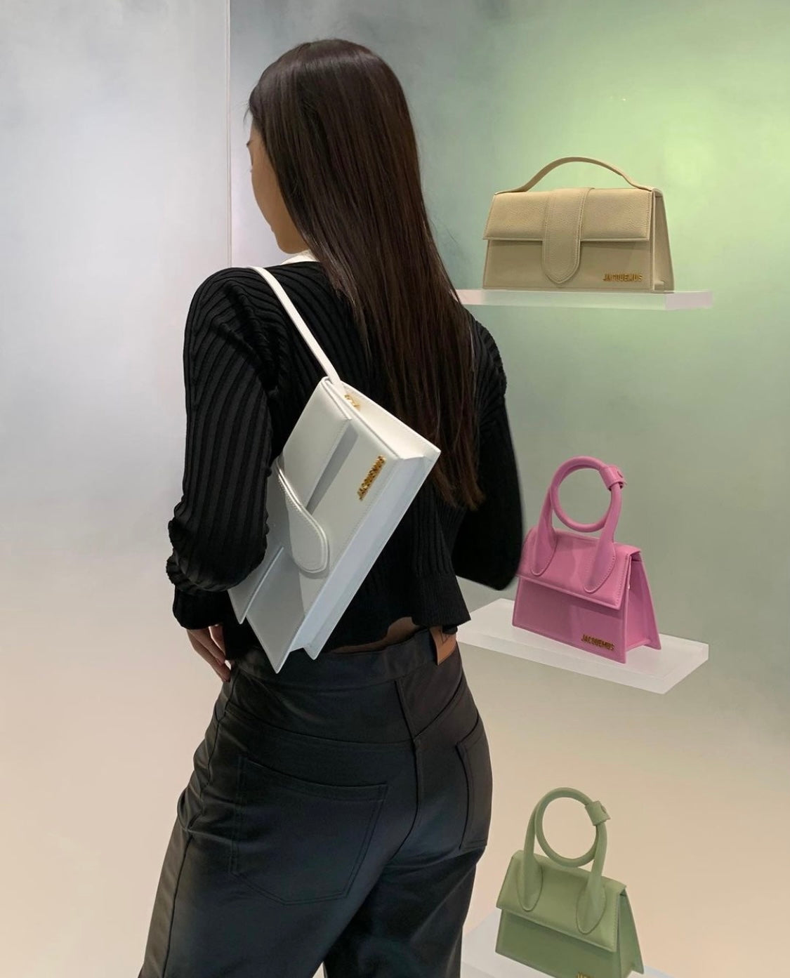 JACQUEMUS LE BAMBINO LONG WHITE BlankRoom