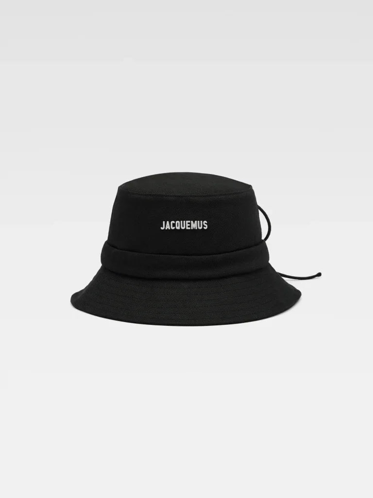 JACQUEMUS LE BOB GADJO LES CLASSIQUES BOW BUKET HAT BLACK BlankRoom