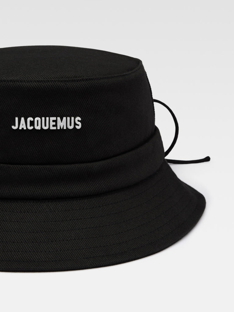 JACQUEMUS LE BOB GADJO LES CLASSIQUES BOW BUKET HAT BLACK BlankRoom
