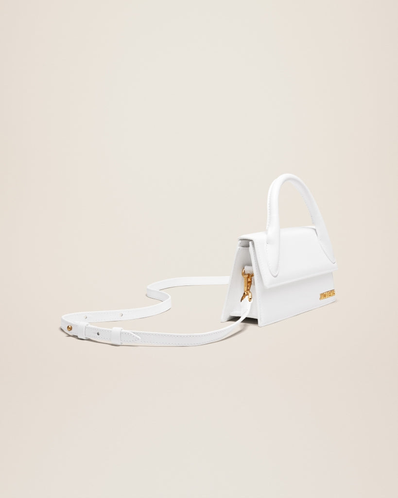 túi jacquemus le chiquito long white