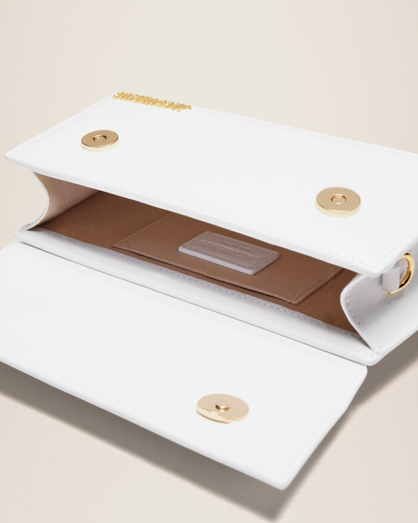 túi xách jacquemus le chiquito long white