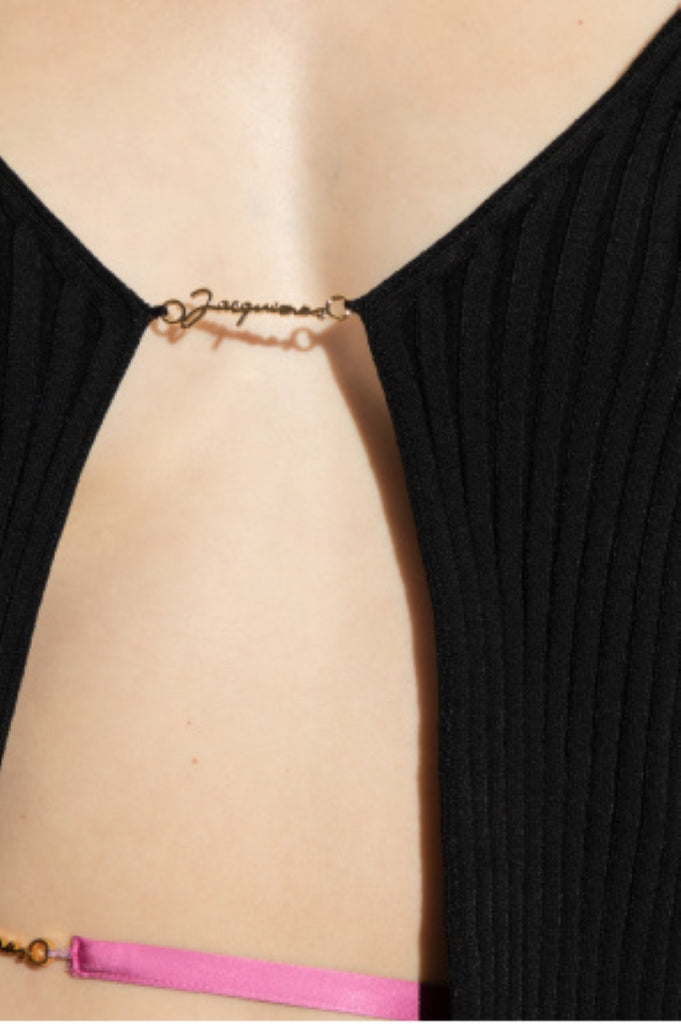 giá áo jacquemus la maille longue pralù black blank room