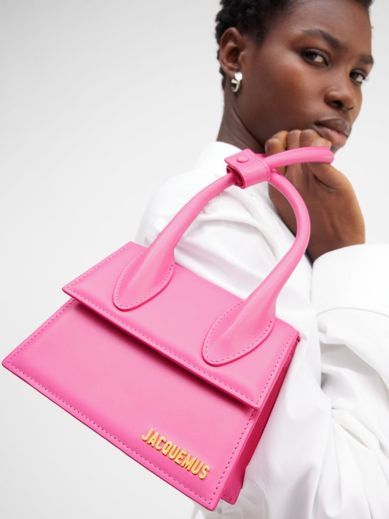 Jacquemus Le Chiquito Noeud Coiled Handbag Light Pink BlankRoom