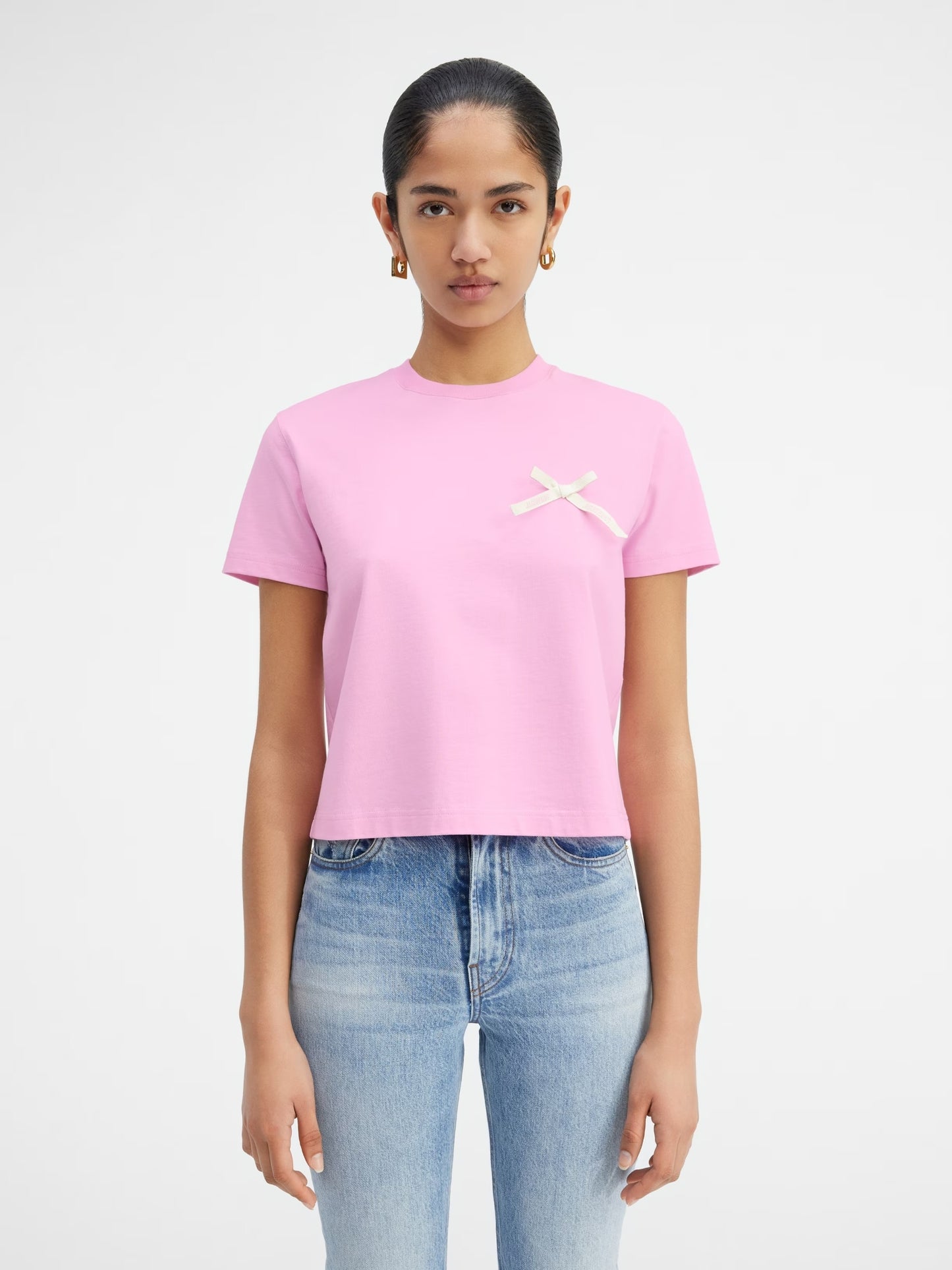 Jacquemus Le T-Shirt Noeud Pink Le Chouchou BlankRoom
