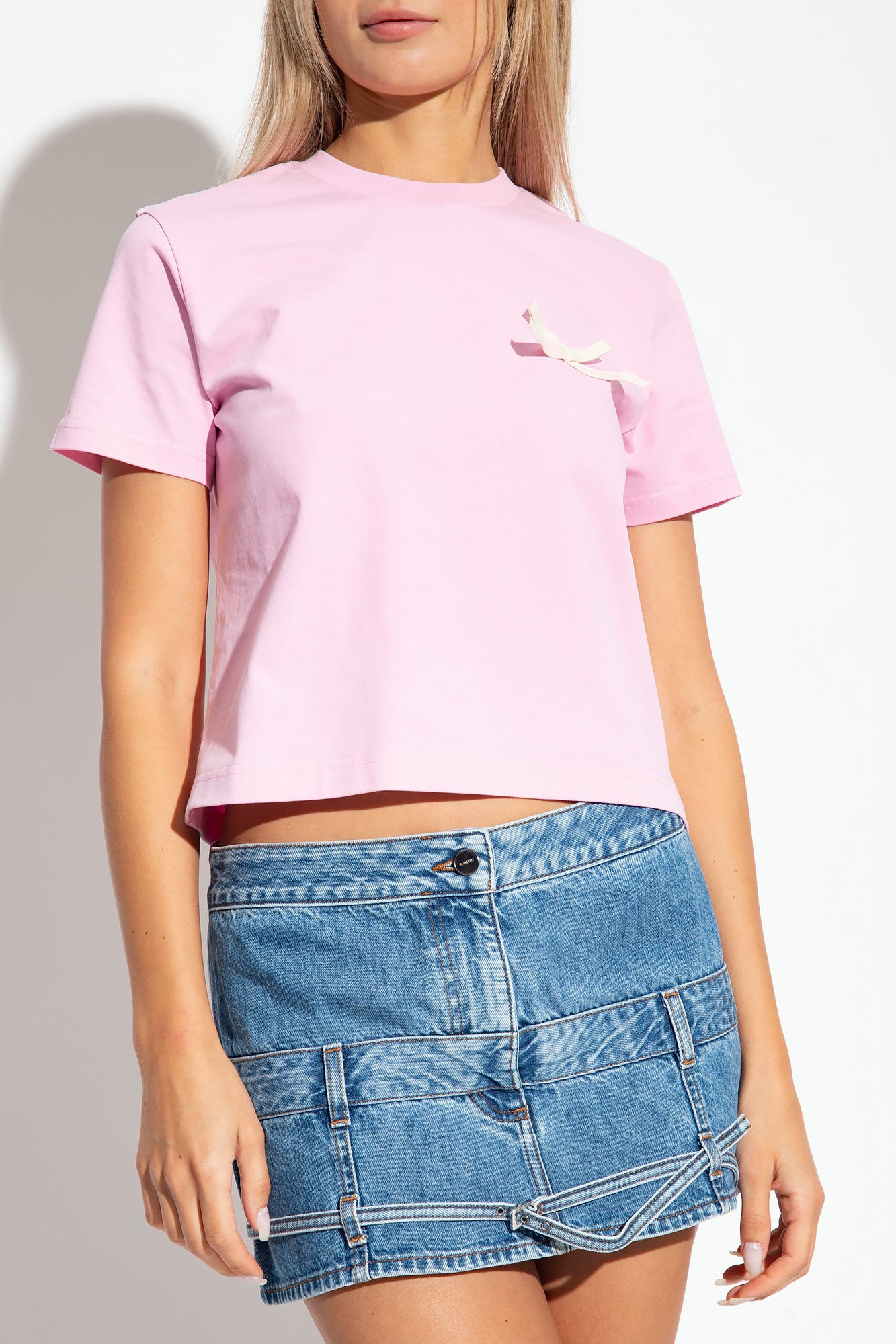 Jacquemus Le T-Shirt Noeud Pink Le Chouchou BlankRoom