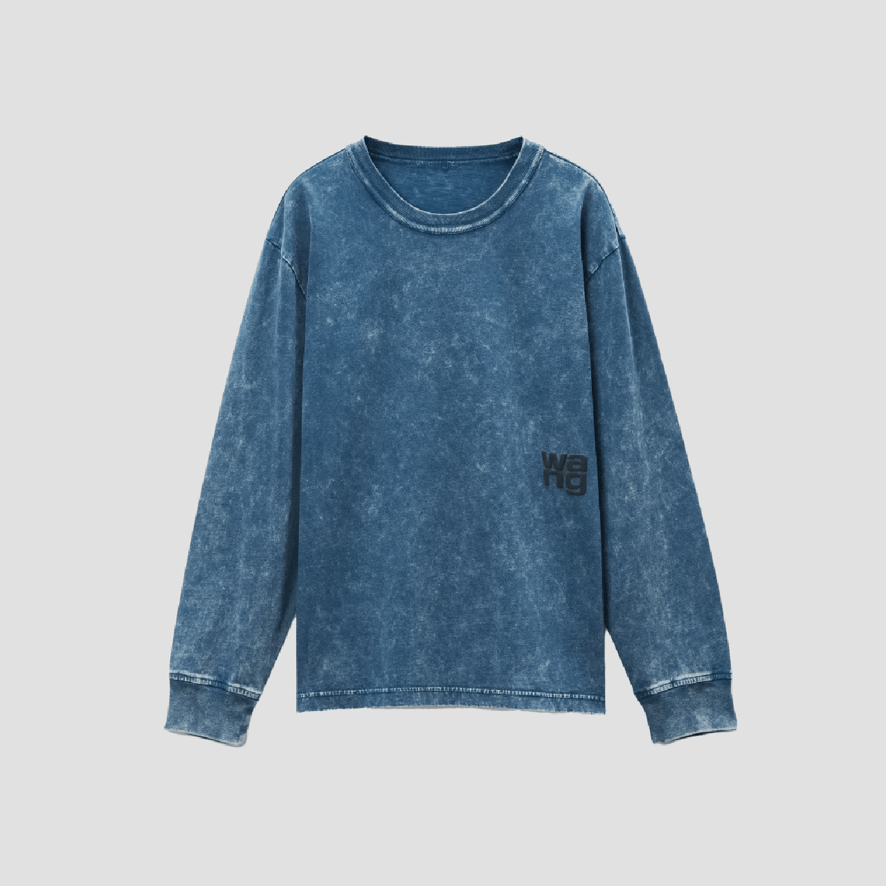 Alexander Wang Essential Logo Long-Sleeve Shirt 4CC3241519424A