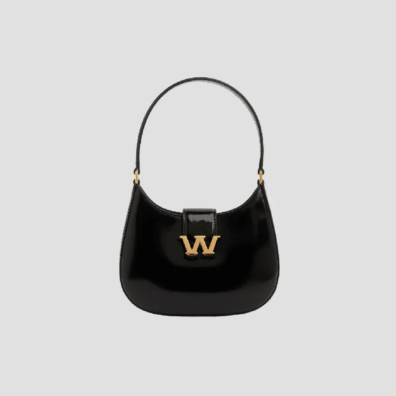 Alexander Wang Gold W Legacy Black Small Hobo Bag 20322R31L001