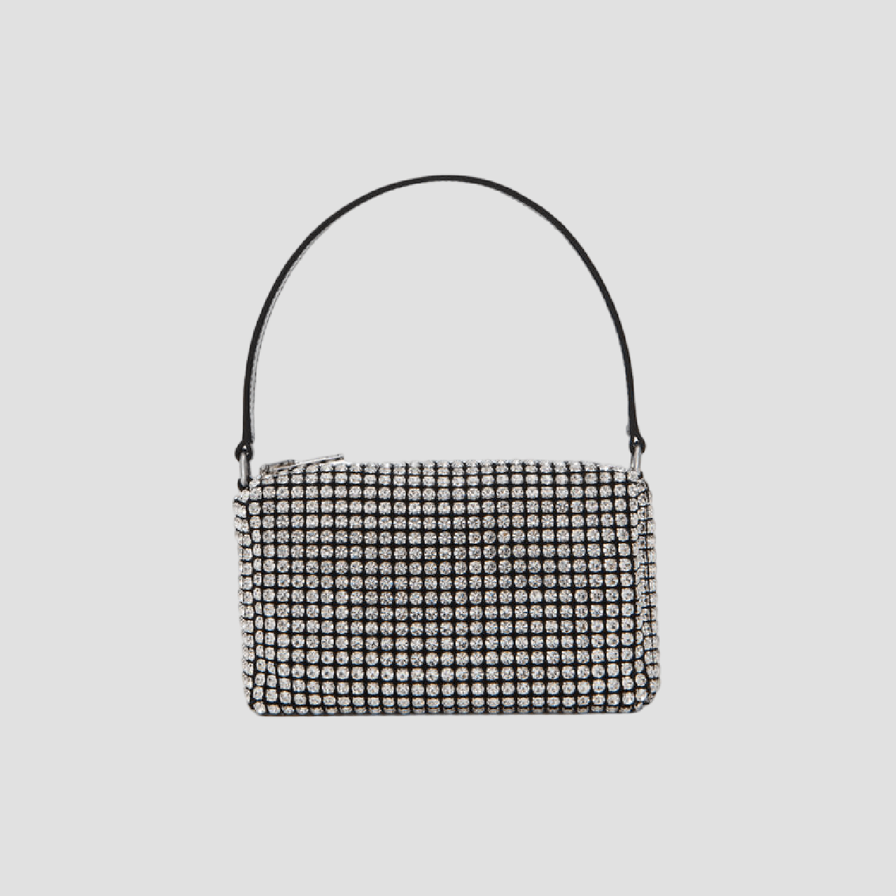 Alexander Wang Heiress Pouch In Crystal Mesh 2019P0813J100