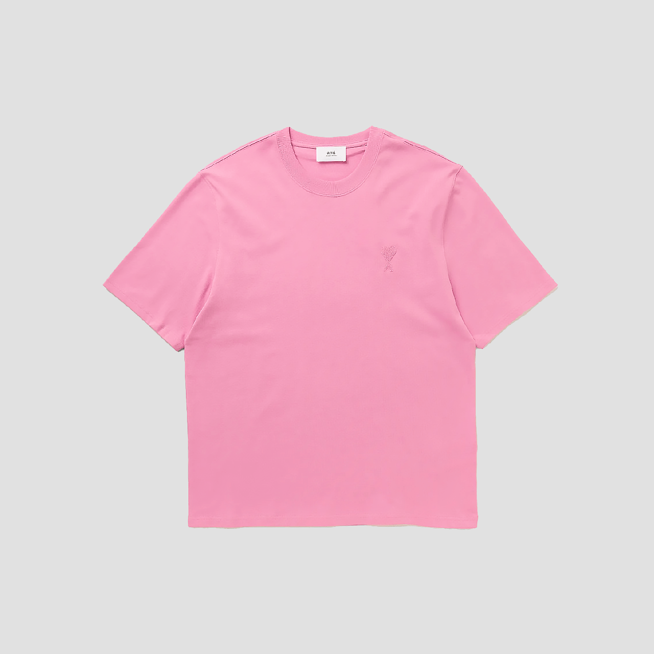 Ami De Coeur Candy Pink Boxy Fit T-Shirt UTS004.726 663