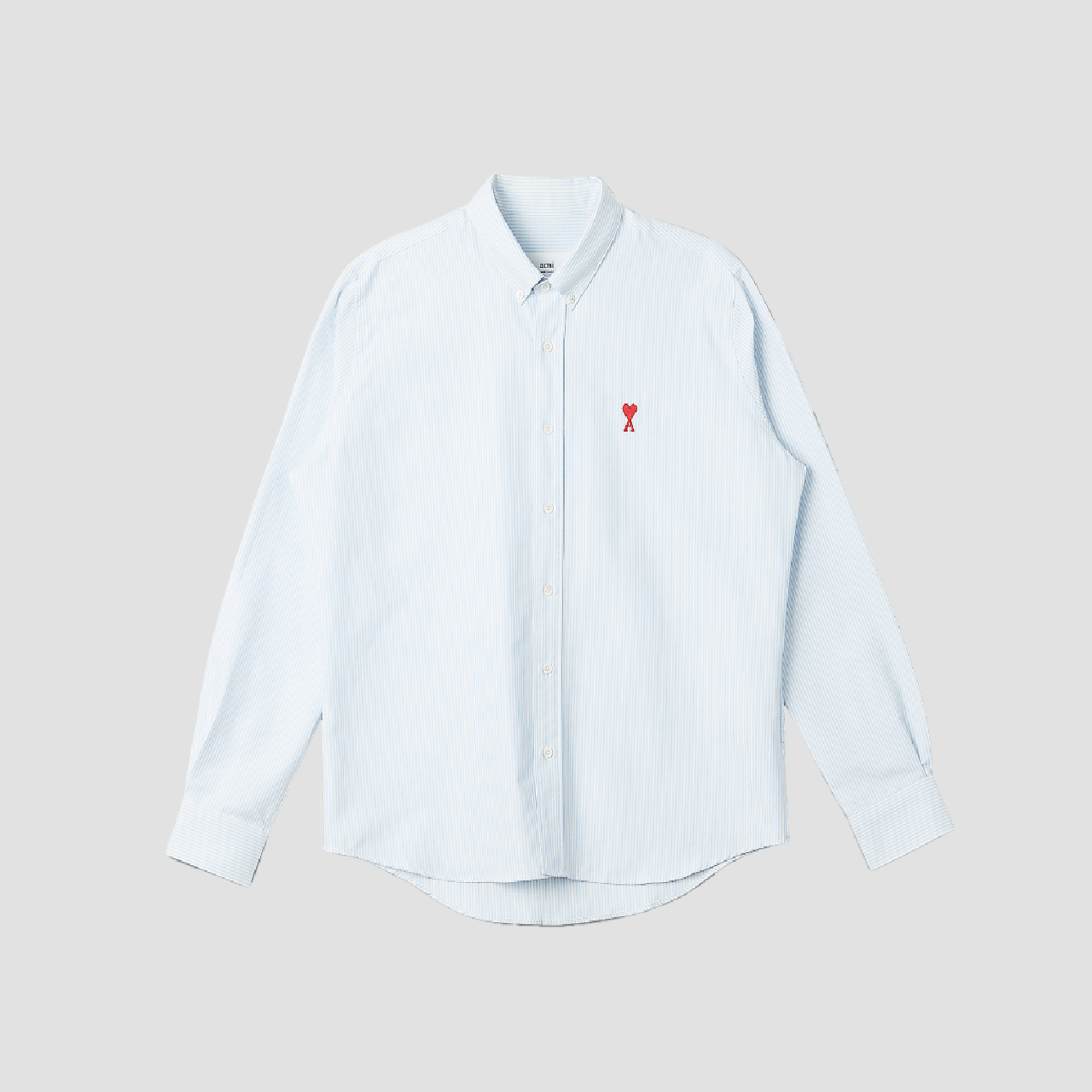Ami de Coeur Logo Stripe Blue Shirt BFHSH113.CO0021 475