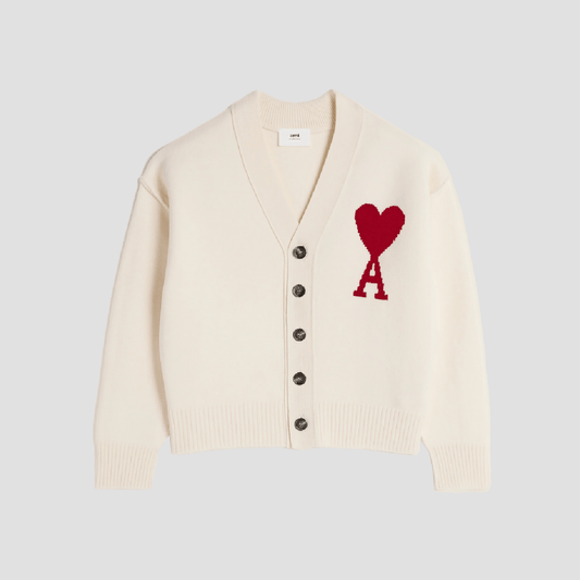 Ami De Coeur Offwhite Wool Cardigan BFUKC006.018 154