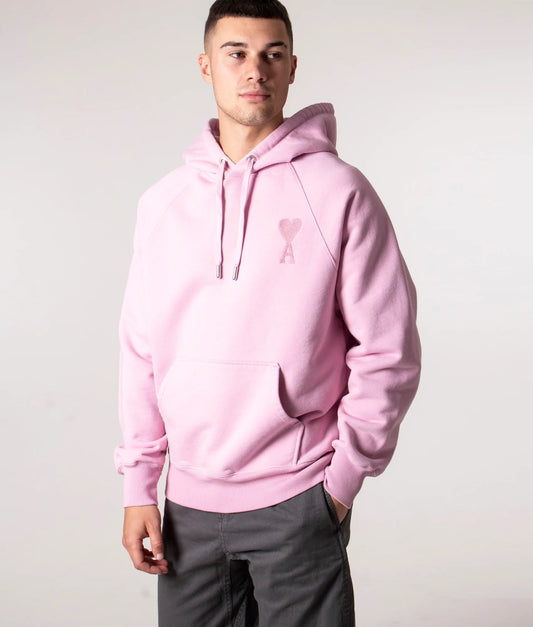 wearing Ami de Coeur Pale Pink Hoodie USW202.747 655