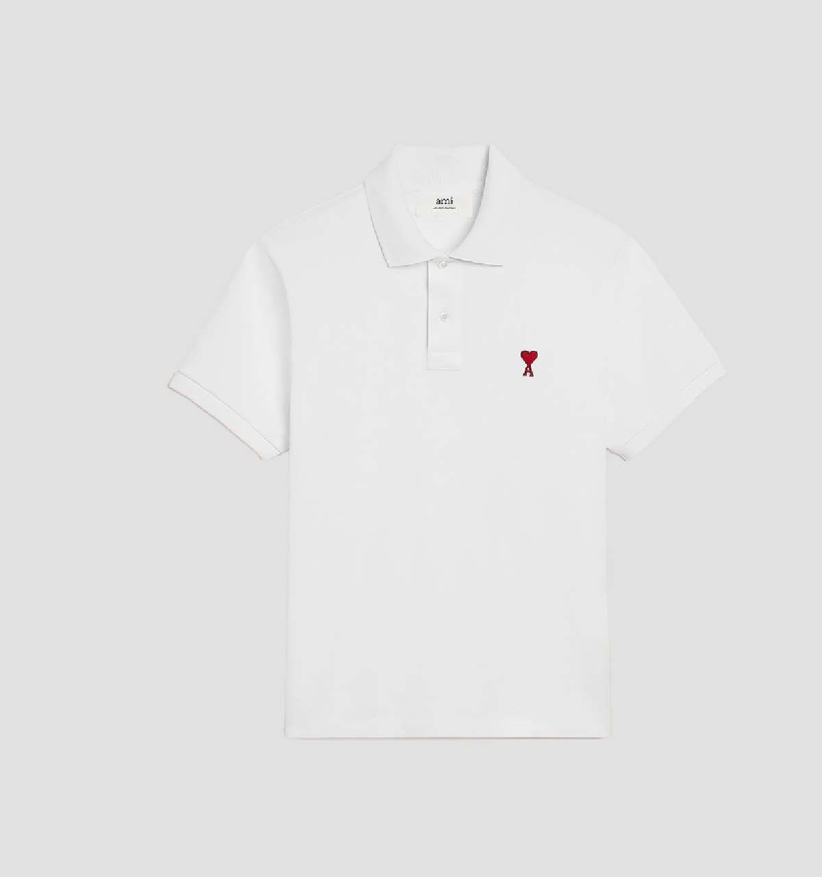 Ami de Cœur White Polo Shirt BFHPL001.760 100