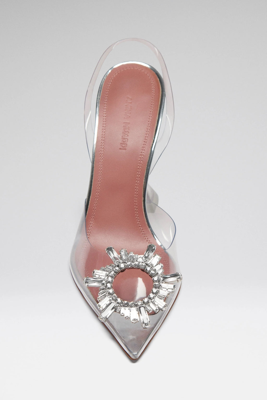 AMINA MUADDI BEGUM GLASS SLING hàng hiệu chính hãng Authentic có tại BlankRoom Hà Nội, Việt Nam.