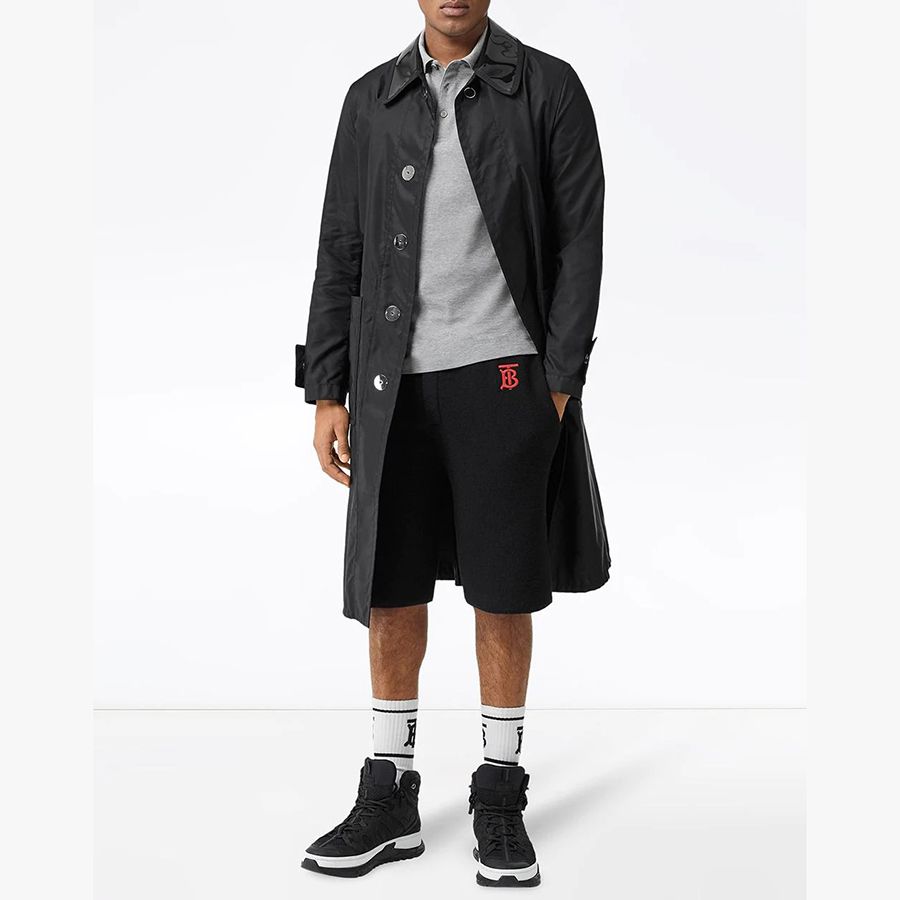 ÁO BURBERRY POLO ICON STRIPE GRAY
