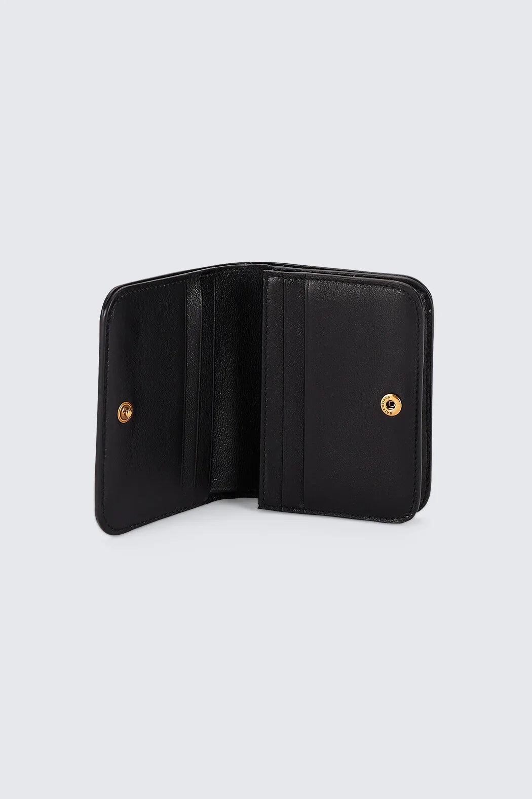mặt trong ví BALENCIAGA CASH CARD WALLET IN BLACK/WHITE 6556241IZIM1090