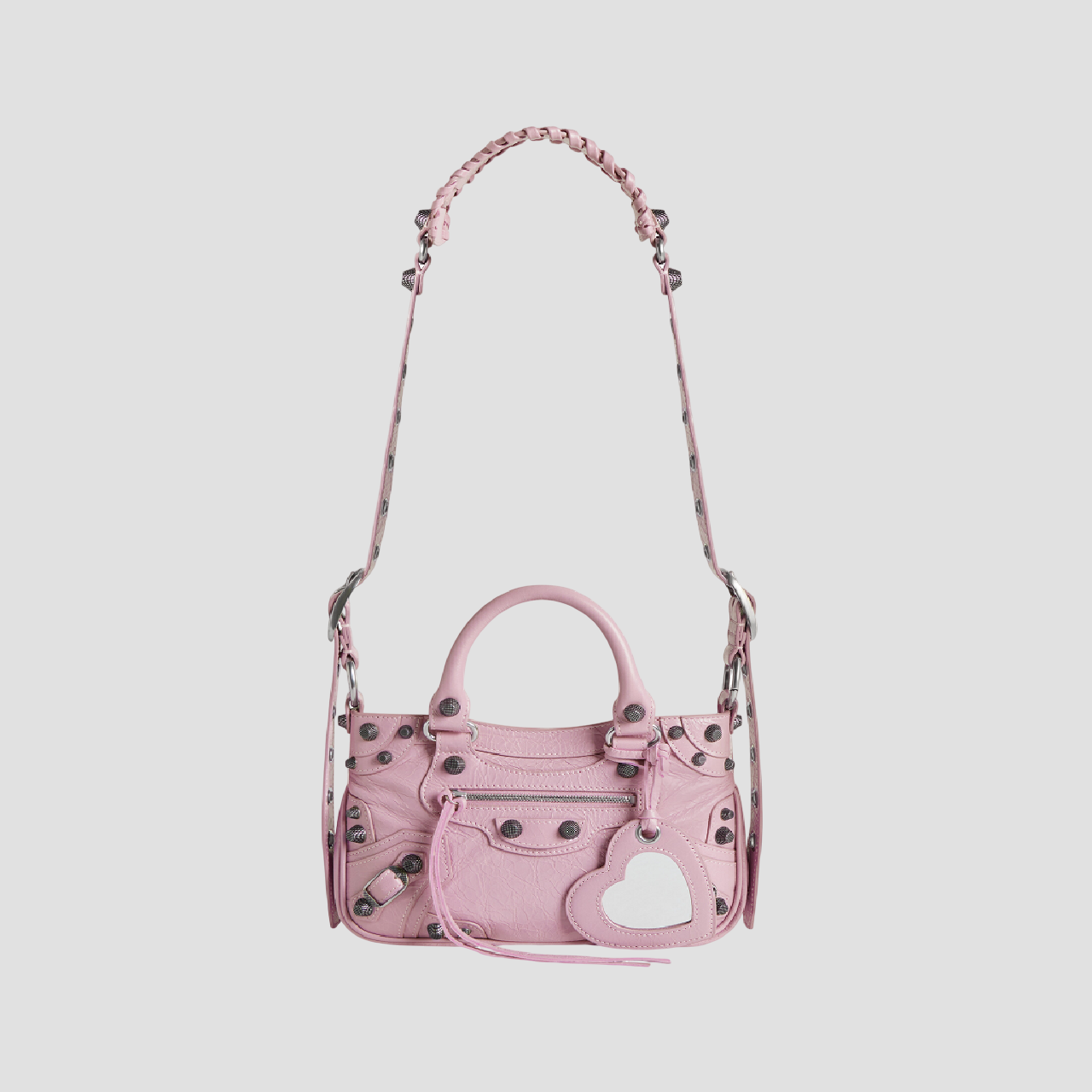 Balenciaga Neo Cagole XS Handbag Powder Pink 23FW – Blank Room Balenciaga Neo Cagole XS Handbag Powder Pink 23FW – Blank Room
